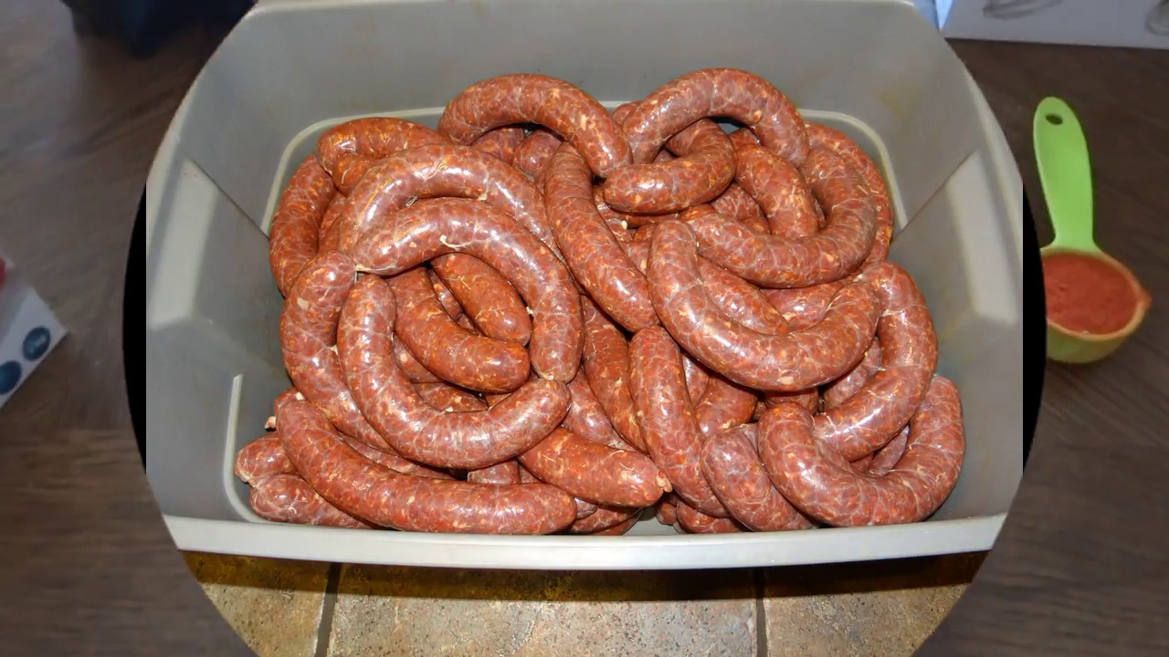 🍀 Kako napraviti DOBRE Kobasice - Češnjovke.! 2018 How to make good sausage!