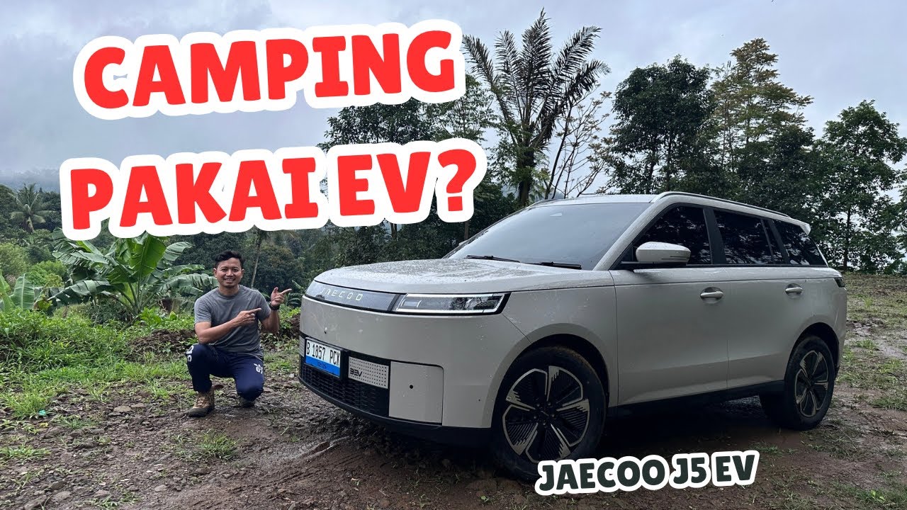 CAMPING PAKAI EV AMAN GAK YAH? #jaecooj5 