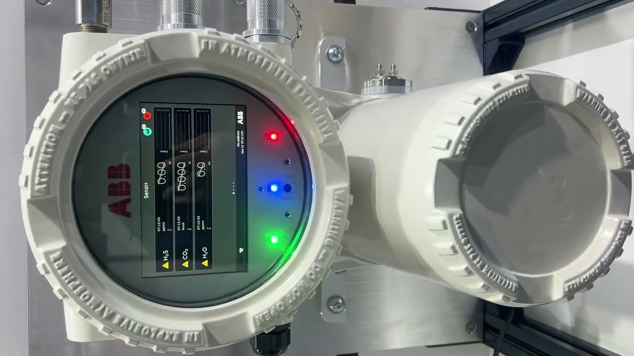 ABB gas analyzer debuted at the China Online Analysis Instrument Exhibition