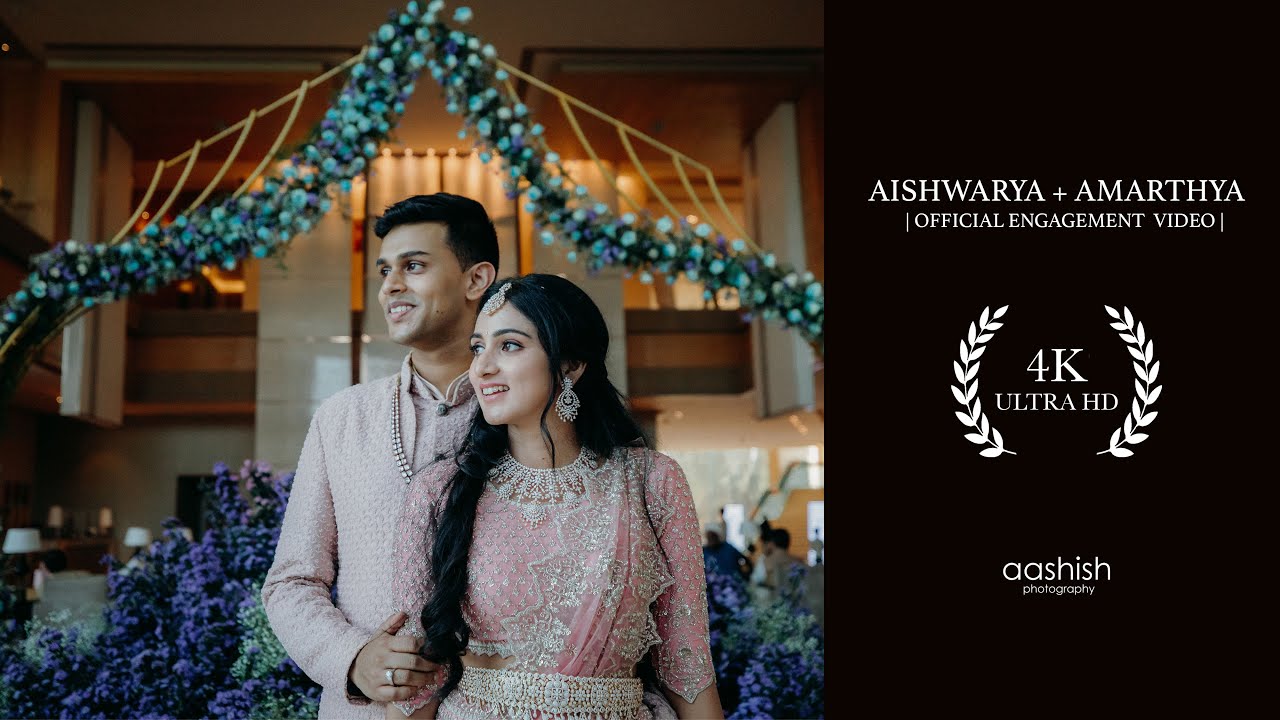 DK SHIVAKUMAR daughter AISHWARYA DKS Engagement ceremony's video with AMARTHYA HEGDE 4k ulta HD