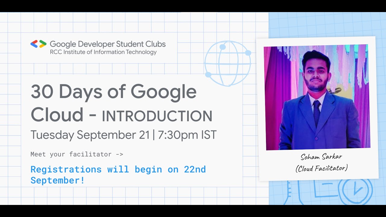 30 Days of Google Cloud | Introduction Session #30daysofgooglecloud