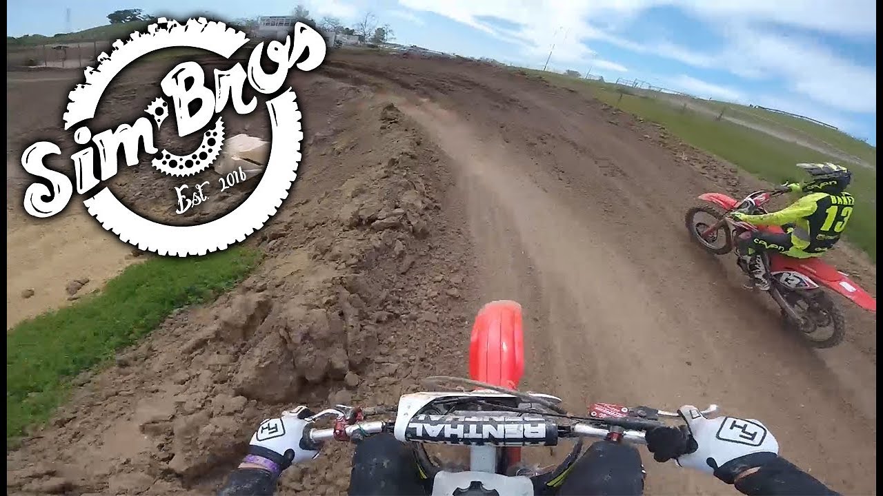 First Race on the 1997 CR 125 !