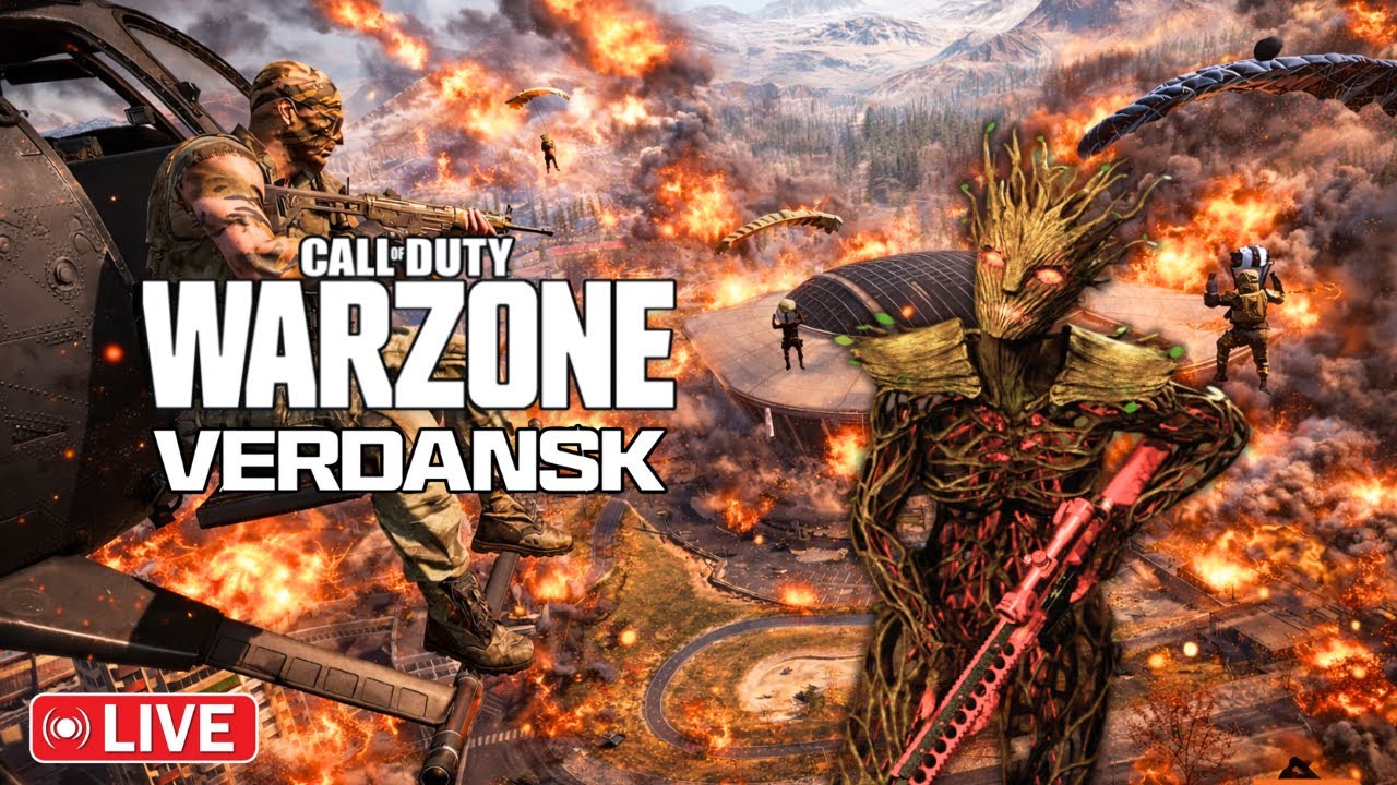 🔴🔥KILLIN' EVERYTHING IN WARZONE!!!🔥🔴
