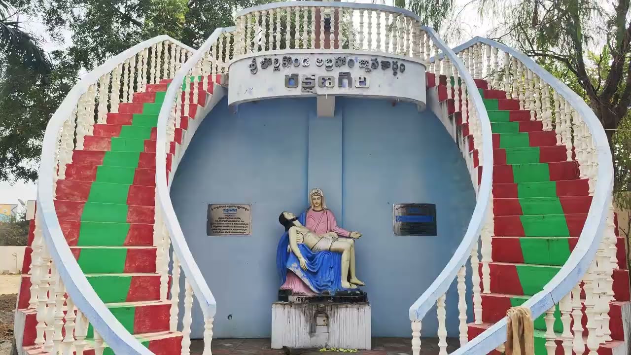 Fatima Matha Church Cheruvu Madharam Nelakondapally Khammam Telangana 