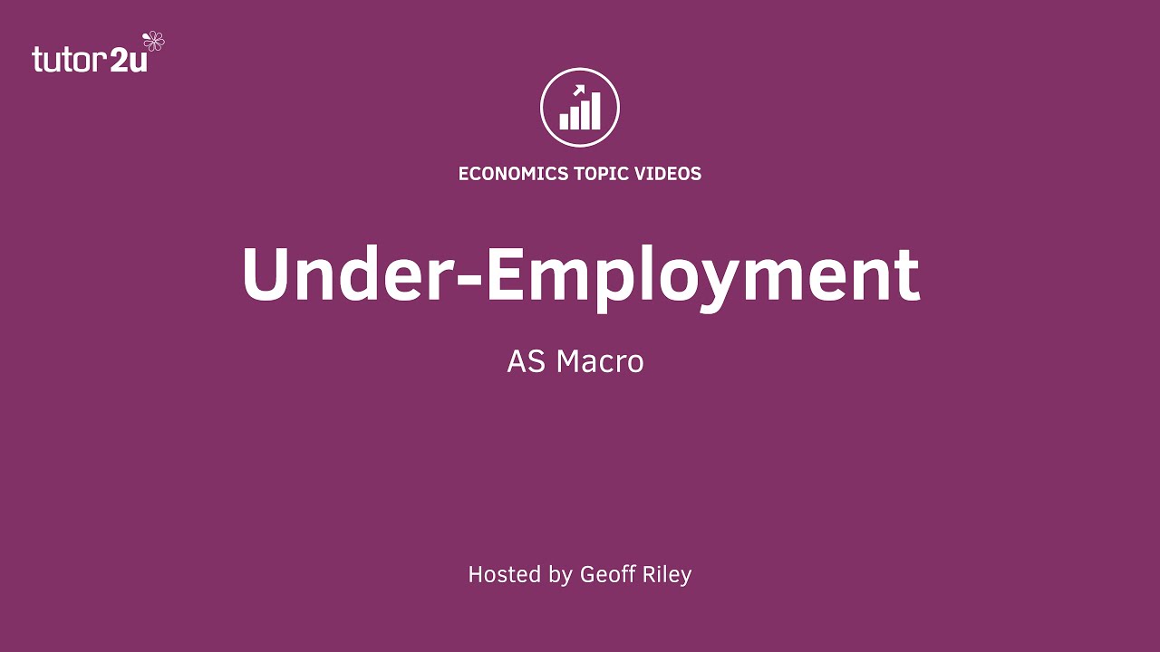 Underemployment