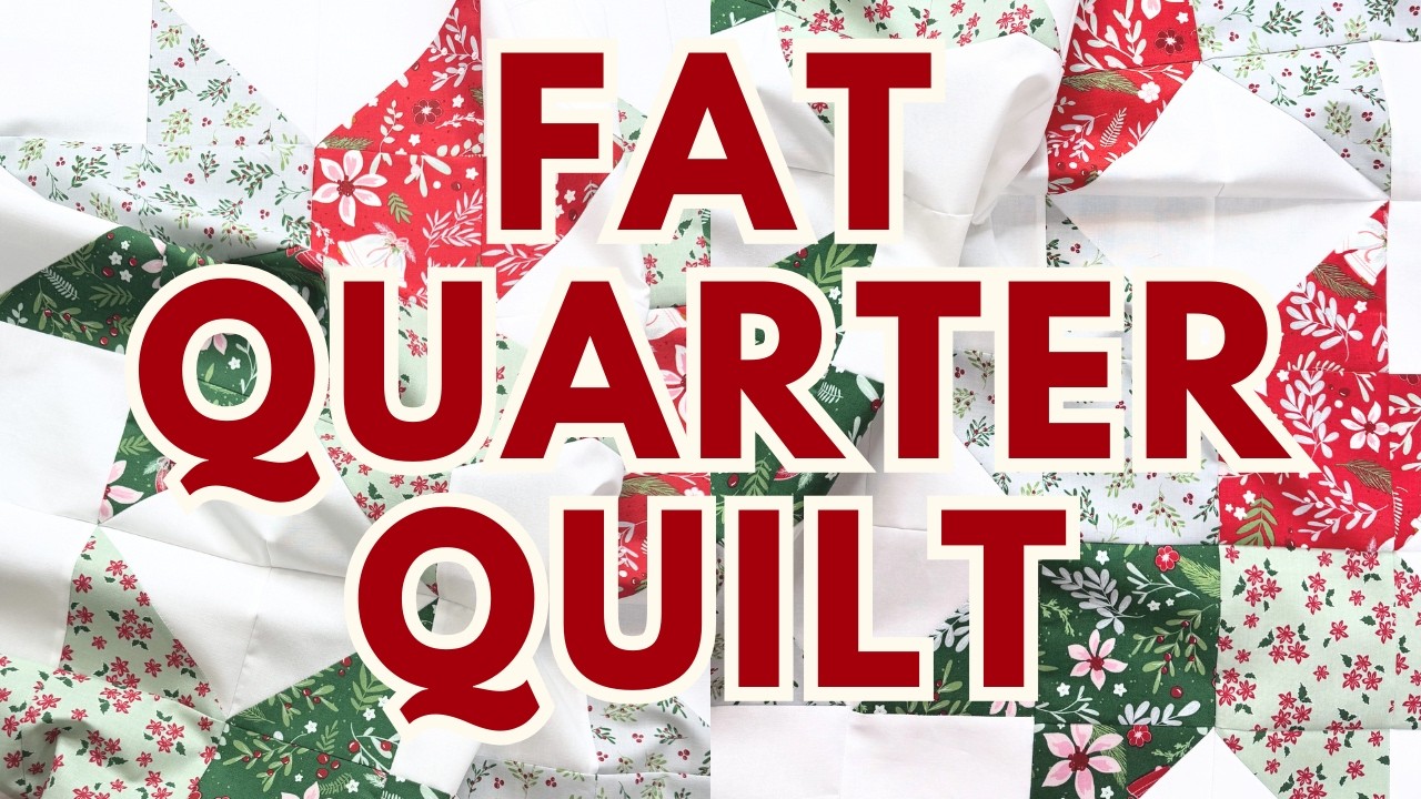 Beginner Fat Quarter Baby Quilt Tutorial (Fast & Easy)
