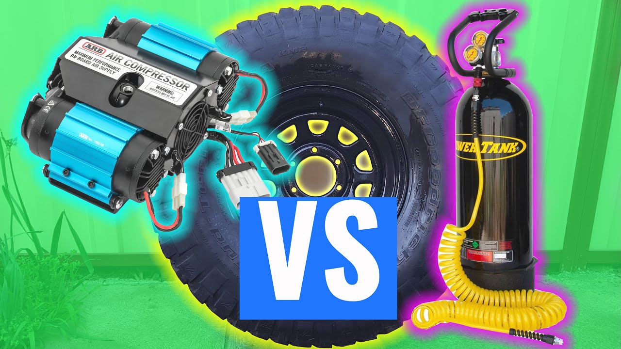 CO2 (Powertank) Tire Inflation vs ARB Twin 12 Volt Air Compressor