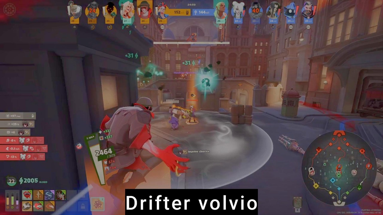 El mejor para conterear a apolo e incloso Silve Drifter gameplay Gameplay Deadlock