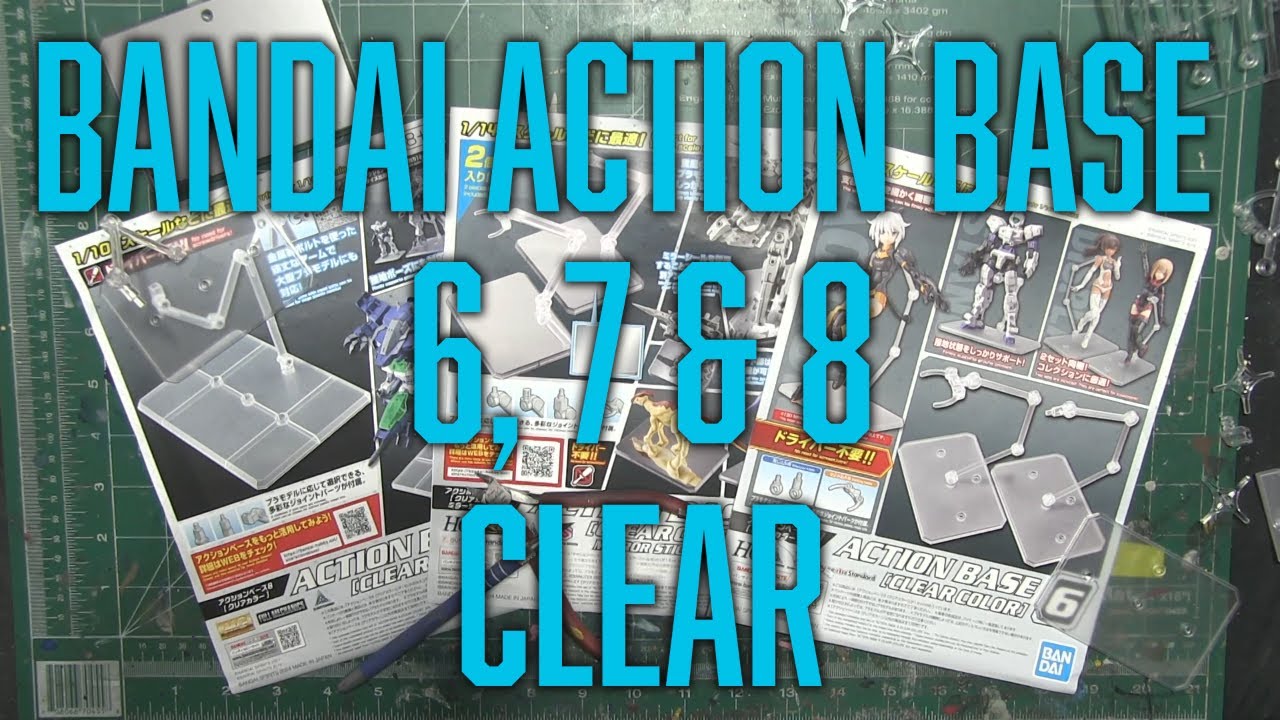 Bandai Action Base number  6, 7 & 8
