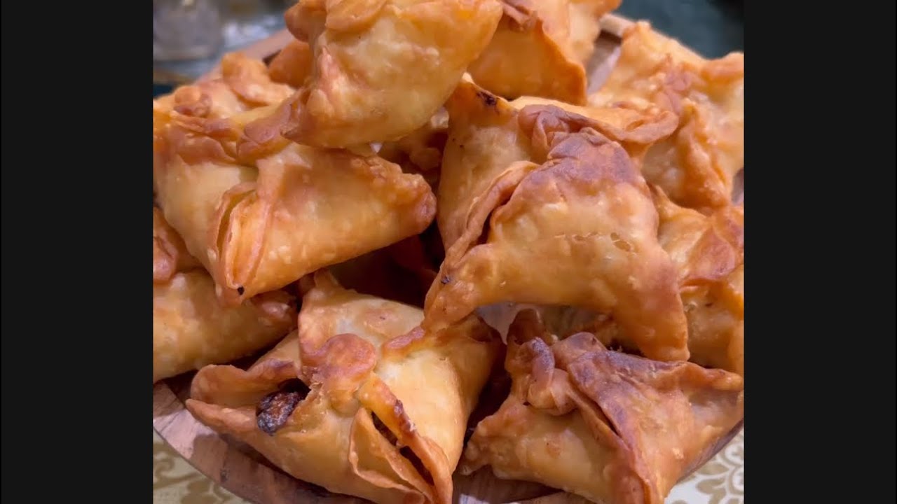 Gharelo chicken puff pocket easy way with me #viralvideo #chickenpuff #newreels 