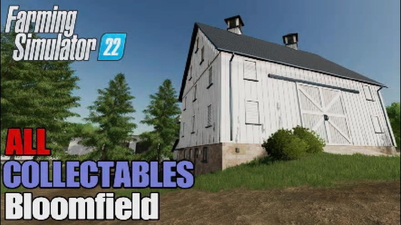 FS22 Bloomfield Canada Map | Earn extra money | All 100 Collectables