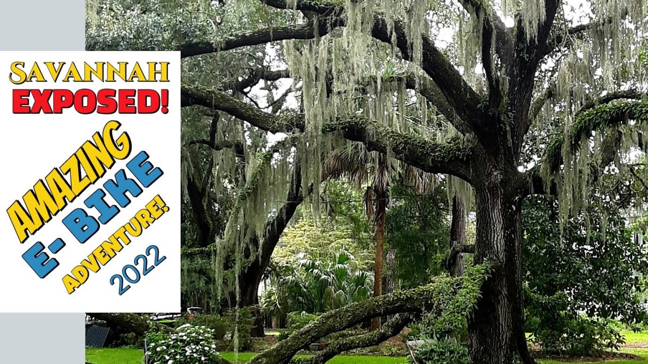 Savannah Georgia Exposed E-Bike Tour 2022