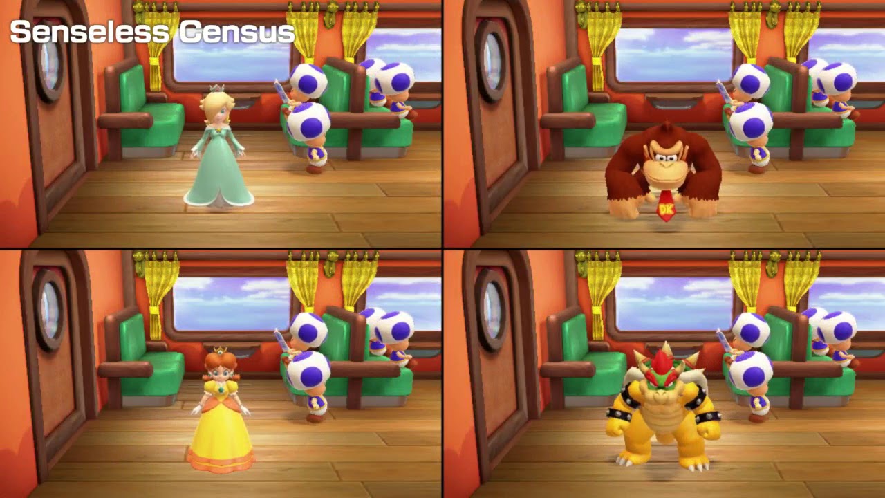 Super Mario Party: Master CPU match in King Bob-omb's Powderkeg Mine