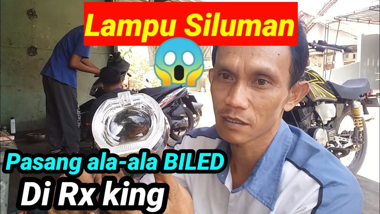 Cara pasang ala-ala biled di Sepeda motor RX King
