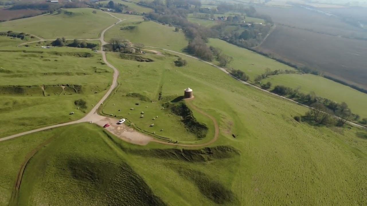 Burton Dassett Hills Drone Tour | 4K DJI Footage