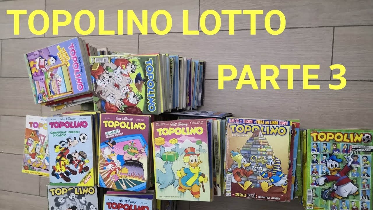 Topolino Recupero Lotto - Parte 3
