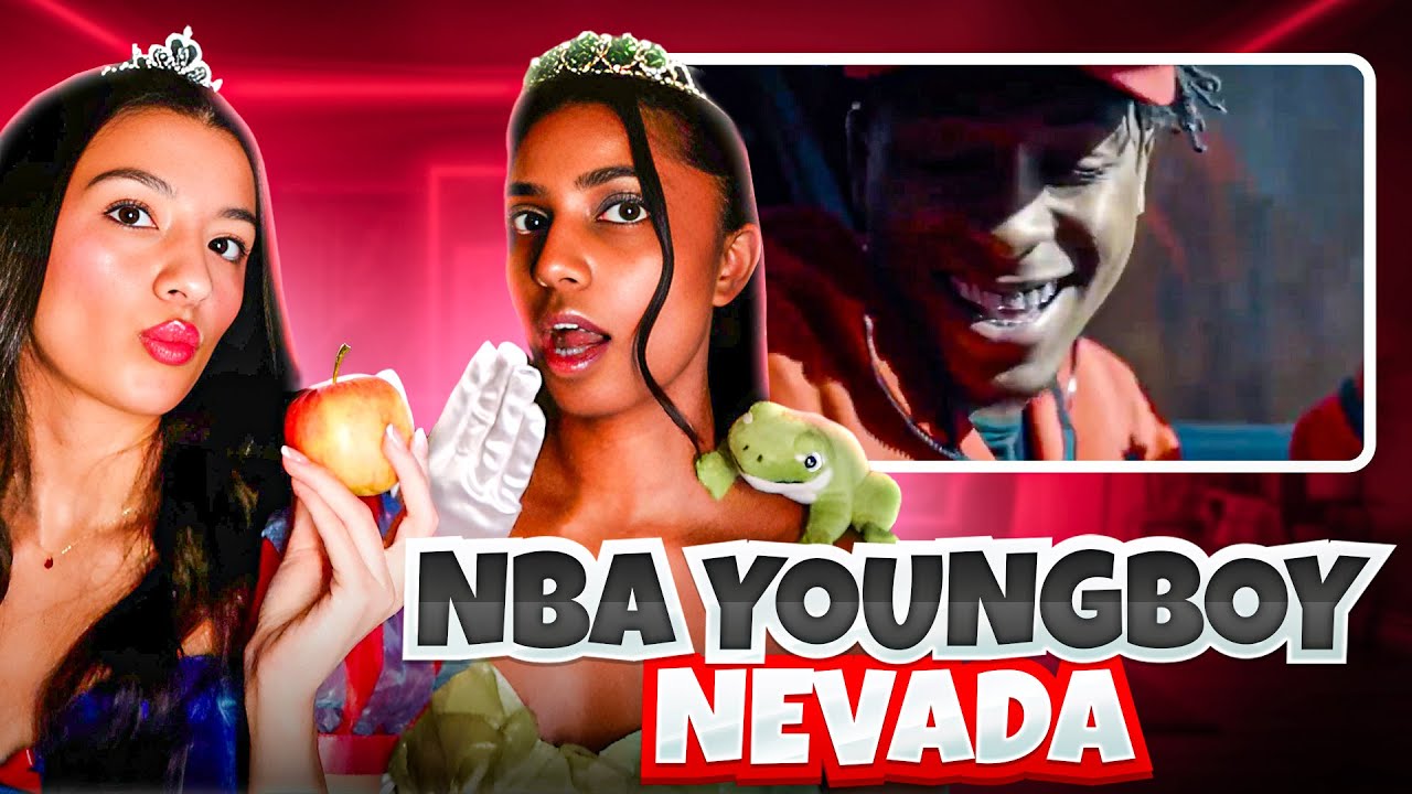 Принцессы реагируют на NBA YoungBoy «Nevada» 👑✨ Он… романтик?! #nbayoungboy #canadiangirls