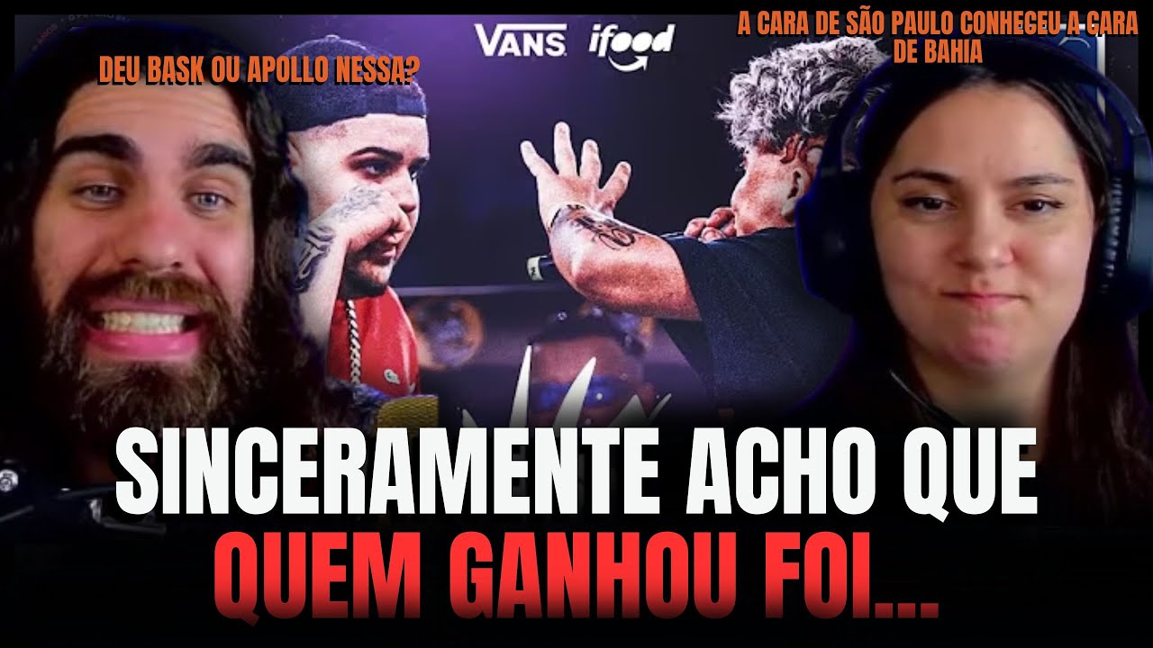 (Corte de Live) KROY, BASK E JAPA X APOLLO, PRADO E TAVIN | SEMIFINAL | BDA 9 ANOS REACT LUCAS MEIRA