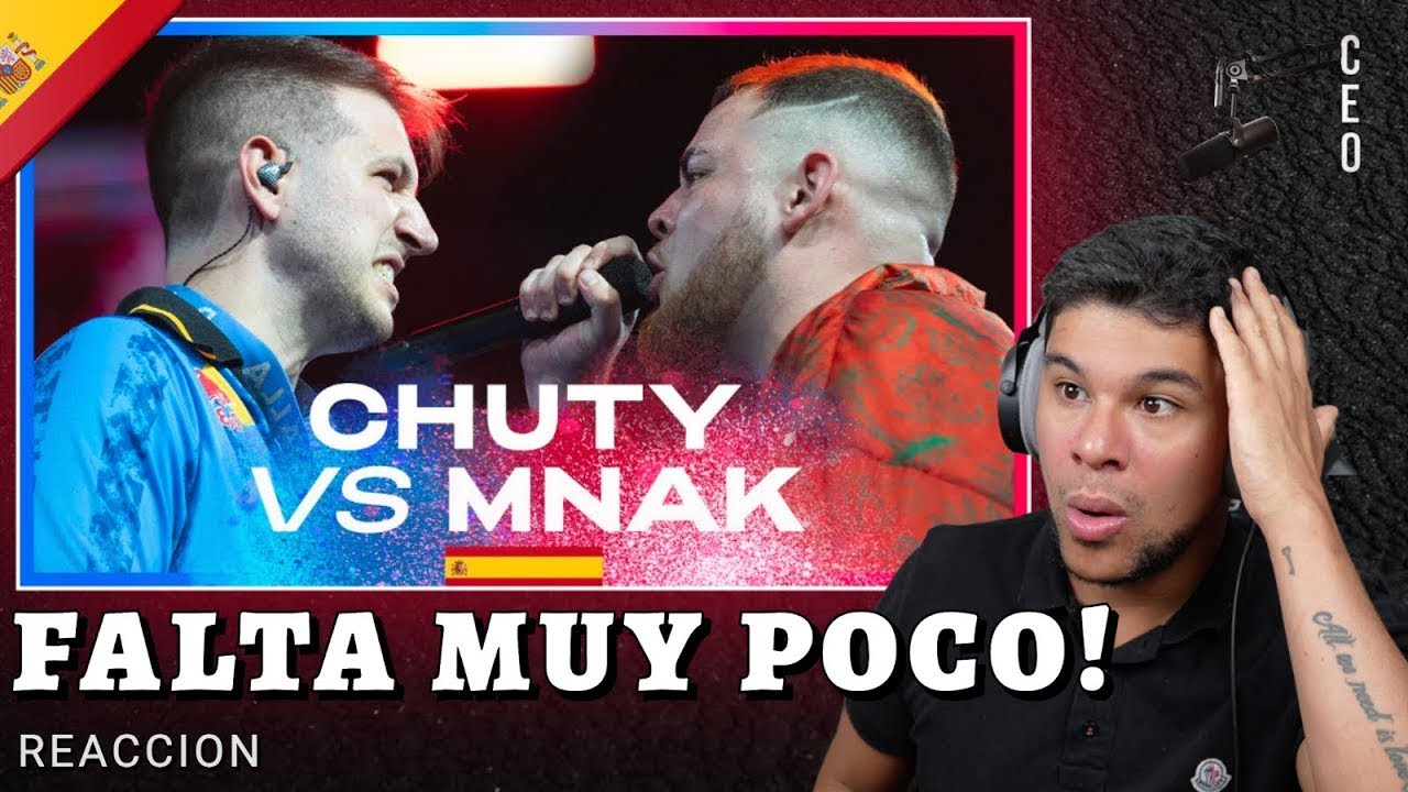 Chuty ganara la internacional? CHUTY VS MNAK - REACCION / Final | Red Bull Batalla España 2023