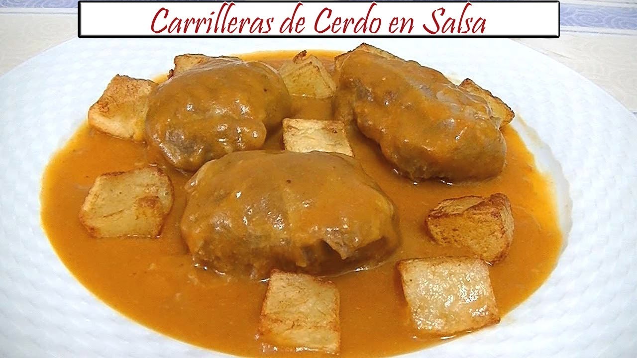 Carrilleras de Cerdo en Salsa | Receta de Cocina en Familia