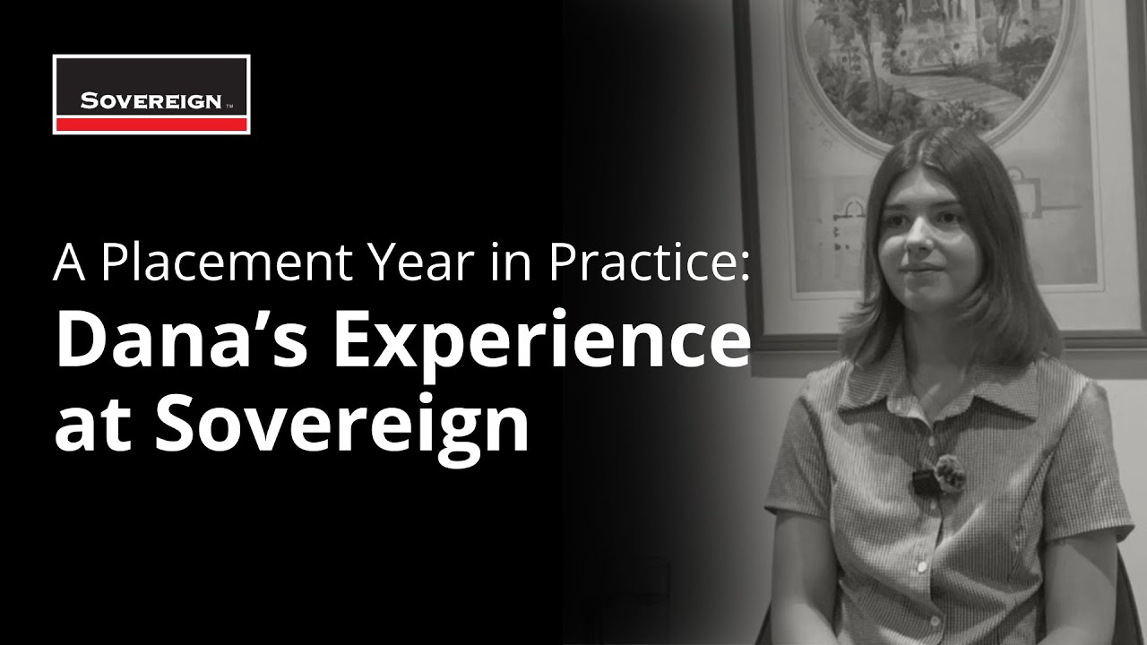 A Placement Year in Practice | Dana's Experience | Sovereign Trust (Gibraltar) Ltd