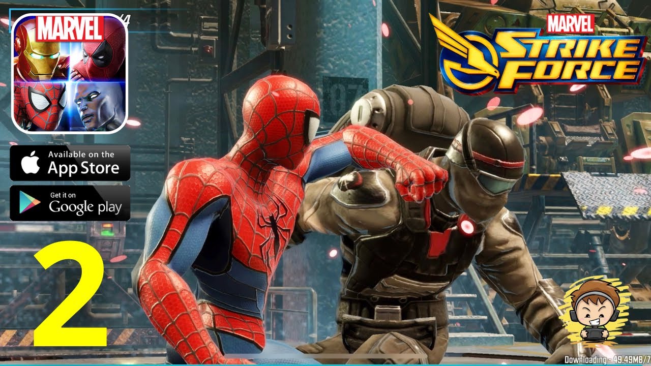 MARVEL Strike Force Gameplay - Part 2 (Android/iOS)