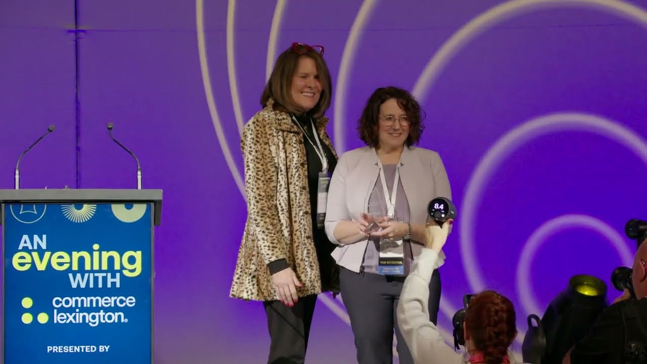 Volunteer of the Year Award Presentation, Debbie Smith | An Evening with Commerce Lexington