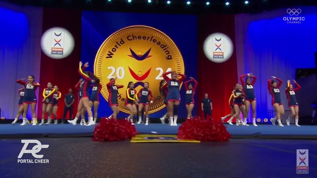 Team Ecuador All Girl Elite ICU World Cheerleading Championship 2024 Finals