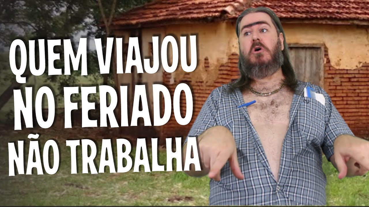 É impressão minha ou Quem viaja no feriado é o desempregado?