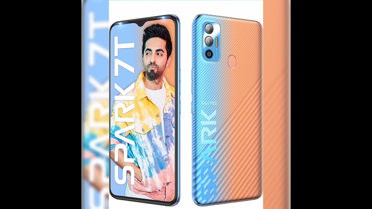 Tecno Spark 7T(Nebula Orange, 4GB RAM, 64GB Storage) 6000 mAh Battery| |@Tecno phone//buy this 👇👇