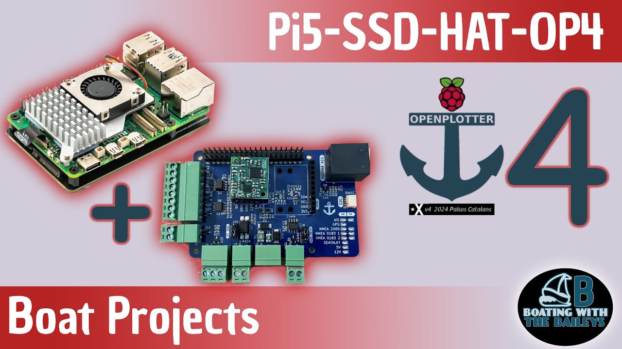 Pi5, NVMe Base, OpenPlotter 4 (бета), MacArthur HAT, O-Charts Dongle — лучшая установка с открыты...