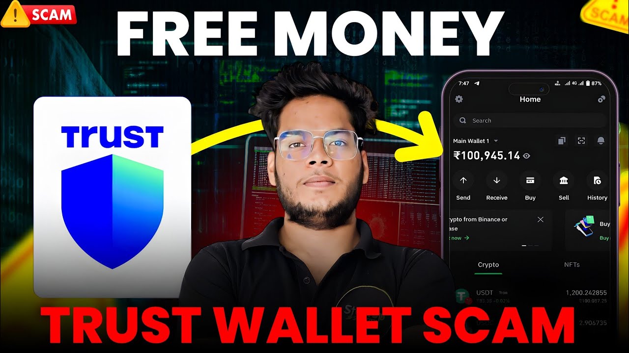 Crypto Scam⚡Trust Wallet Scam ⚡ How to secure Trust Wallet🔥
