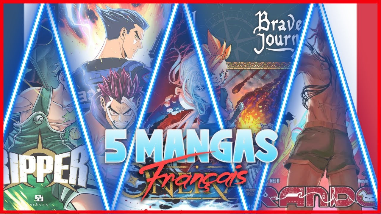 5 MANGAS FRANCAIS A LIRE ABSOLUMENT !! 🇫🇷