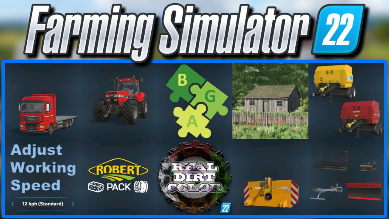 Modular BGA Out Now, FASTER Bakery, & Real Dirt Color! | New Mods | Farming Simulator 22