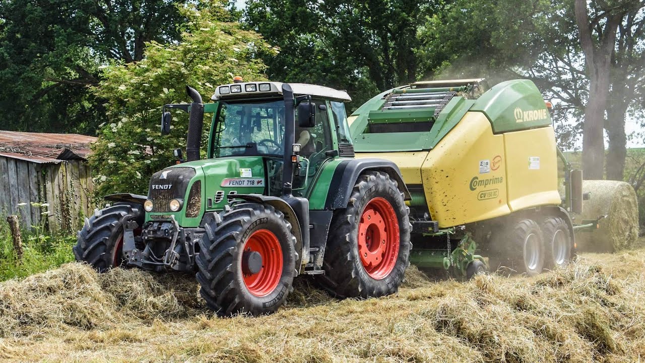 Pressage de foin 2019 avec la CUMA la TRAVAILLEUSE 🇫🇷🇫🇷🌾