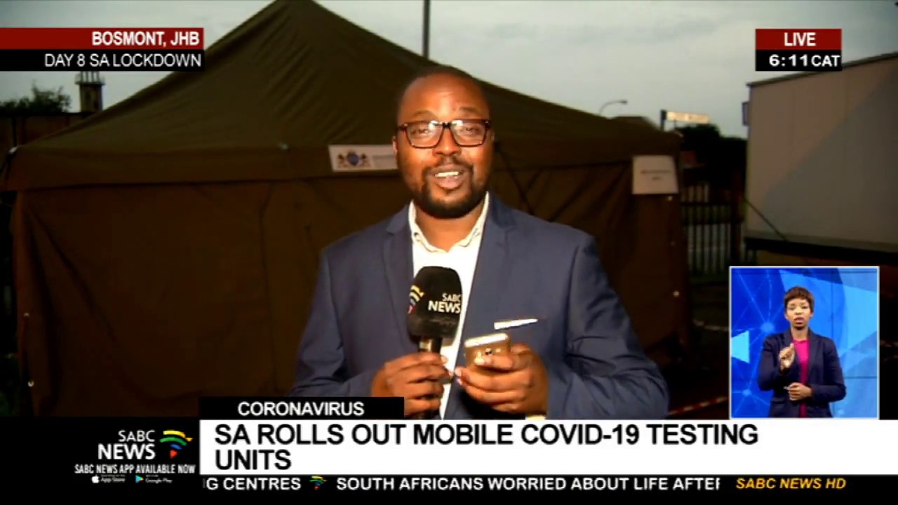 SA Lockdown Day 8 | New mobile COVID-19 sampling and testing units launched