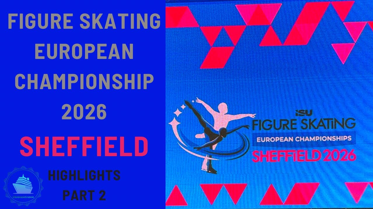 Figure Skating Euro Championship 2026 Sheffield Olivia Smart,Lilah Fear,Lewis Gibson Highlights Pt 2