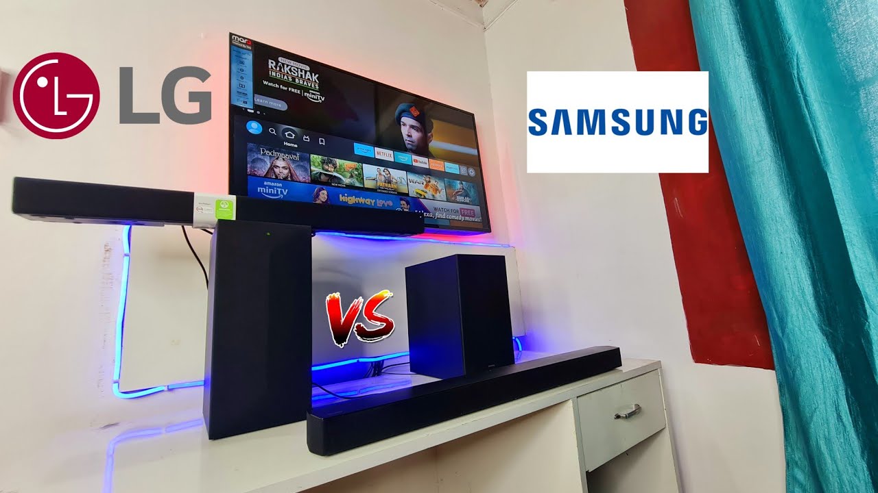 LG S40Q VS Samsung HW-B450/XL(HW-C45E/XL)SOUNDBAR Detail Comparison⚡️Best Soundbar Under 15k