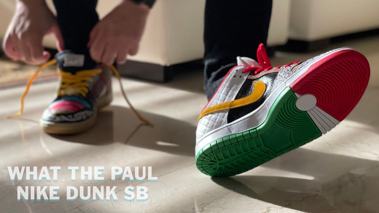 ¡Los Dunks MÁS EXCLUSIVOS del año! - Nike SB Dunk What The Paul Review