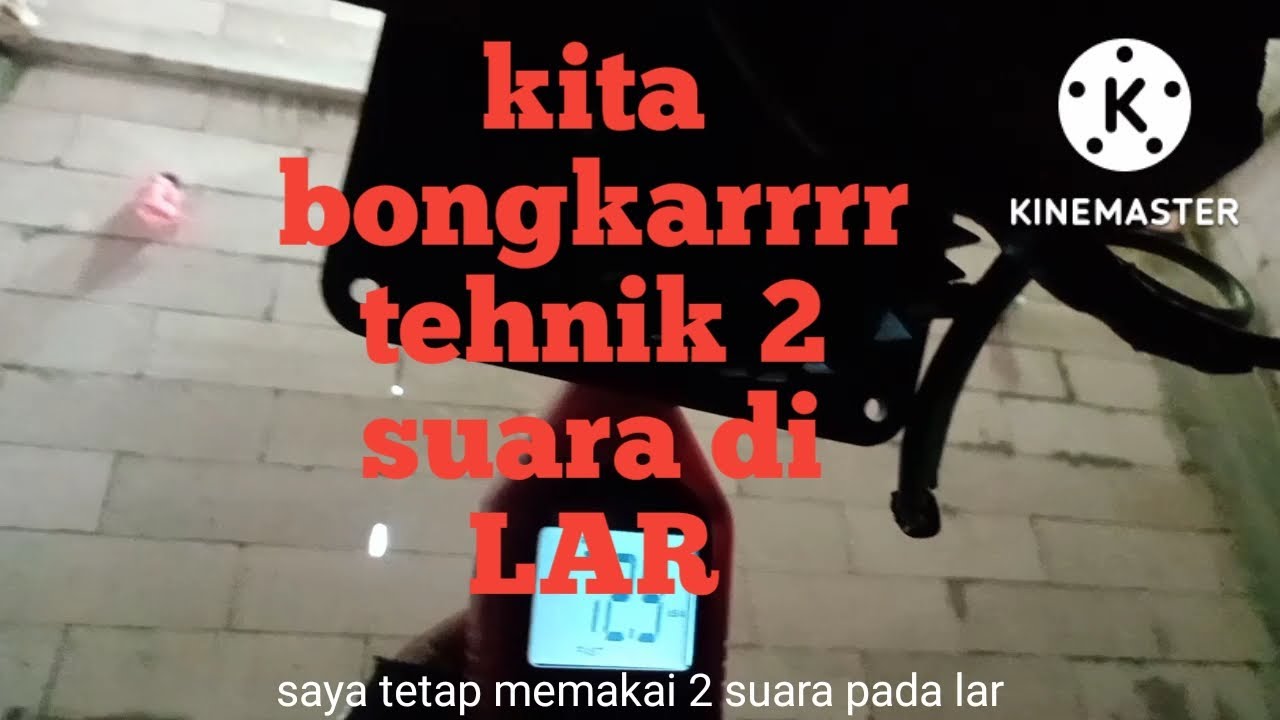 ukur kebisingan tehnik 2 suara di lar