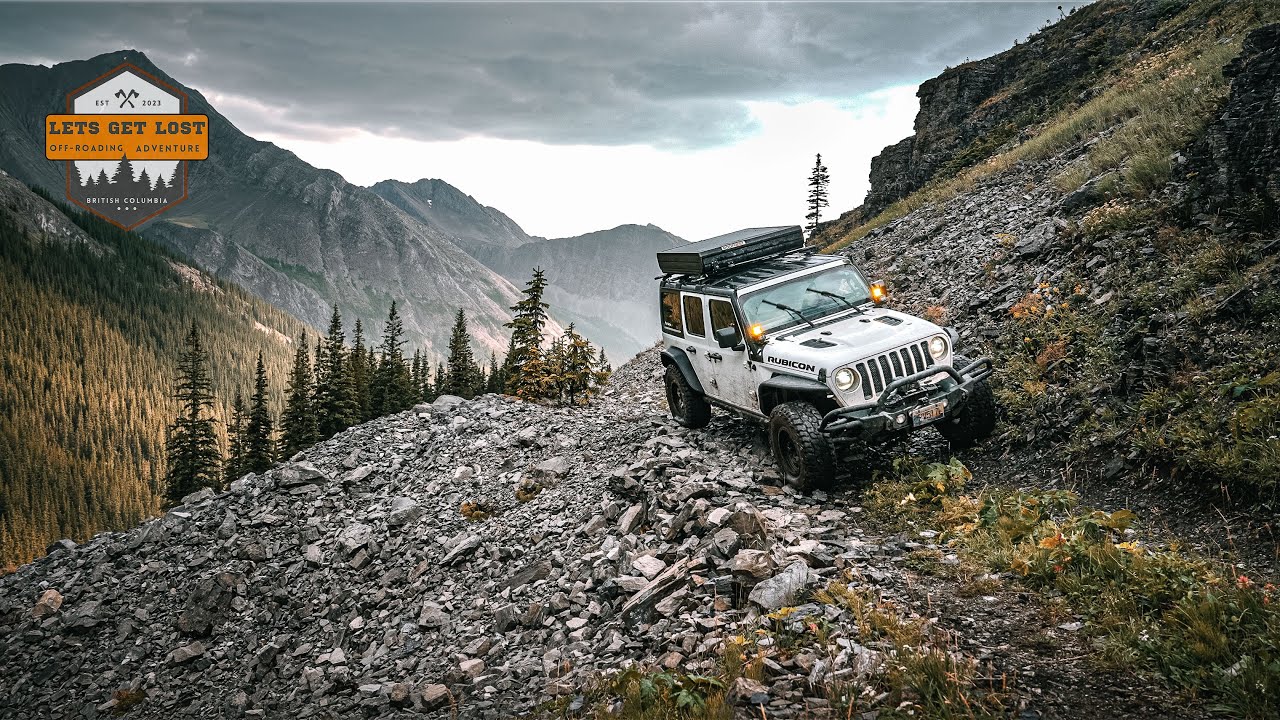Wheeling Up The Ridge That Divides Canada