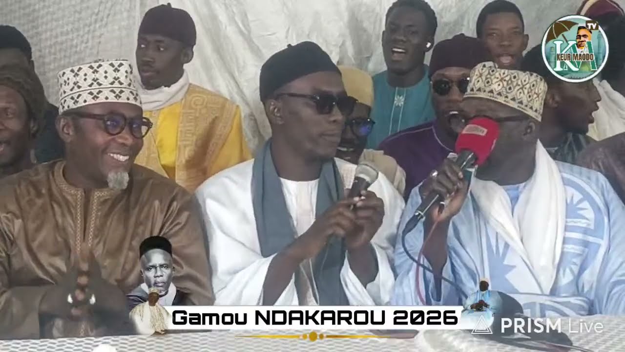 🔴DIRECT GUEULE TAPÉE GAMOU NDAKAROU BOU SERIGNE SIDY AHMED SY BABACAR