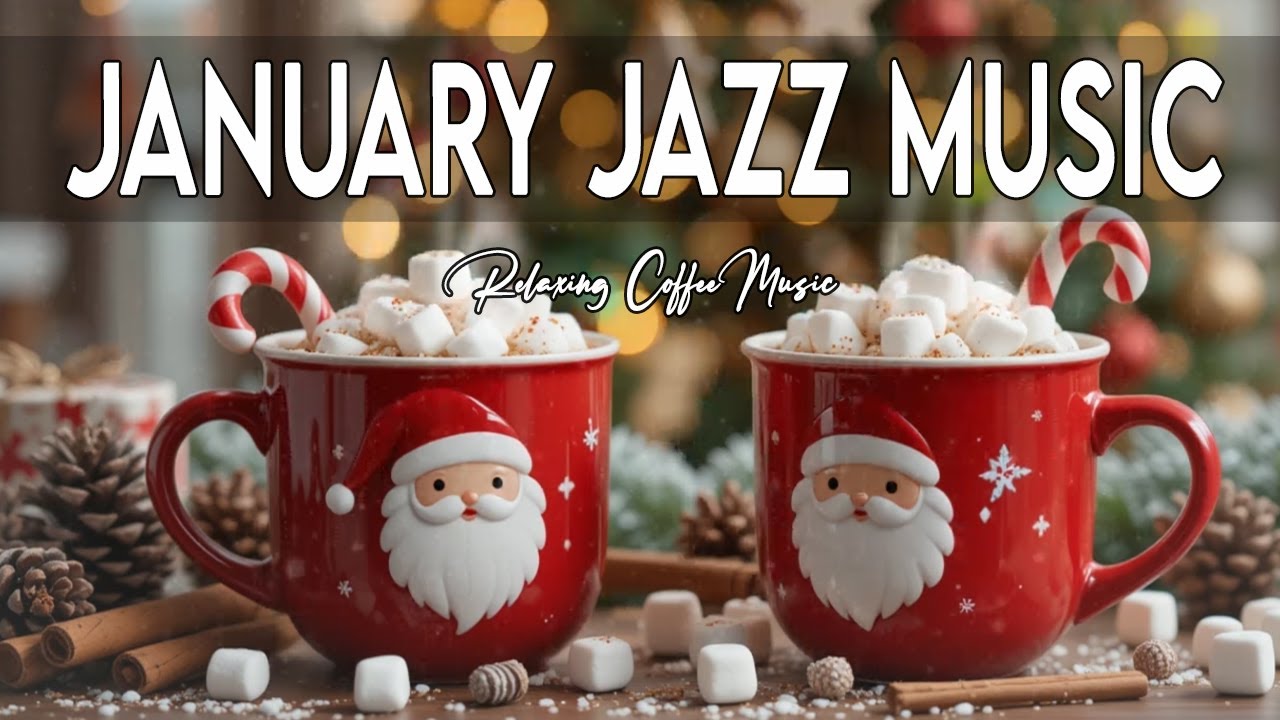 January Jazz ❄️ Joyful Winter Café Bossa for Smooth Study Flow, Gentle Drive & Warm Progress 🎷