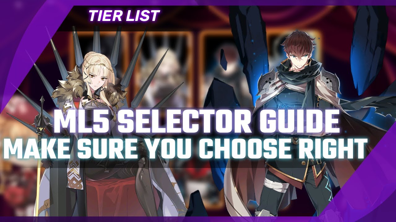 Which ML5 is the BEST for the Selector? Moonlight Blessing Tier List #epicseven