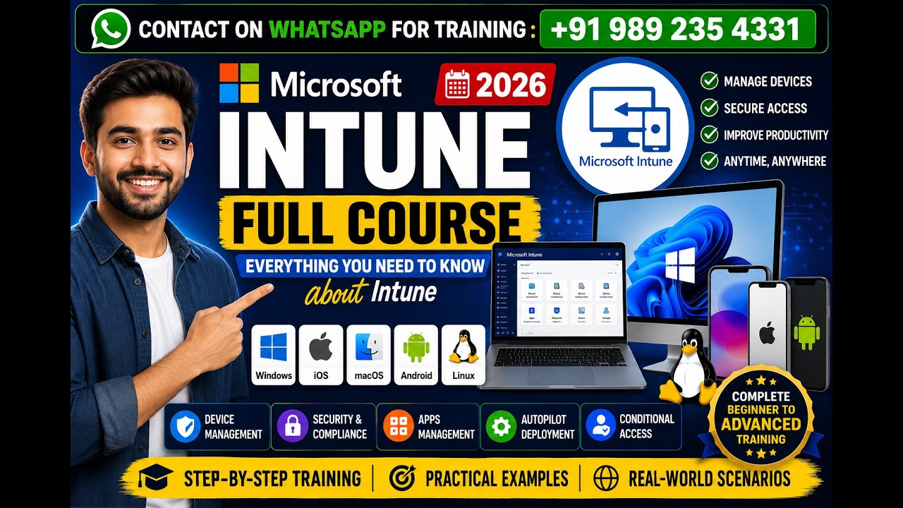 01. Полный курс Microsoft Intune 2026 | Все, что нужно знать об Intune #ОбучениеIntune