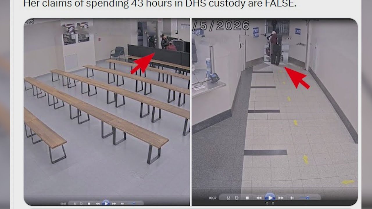 Данные Министерства внутренней безопасности США опровергают рассказ женщины о 43-часовом задержан...