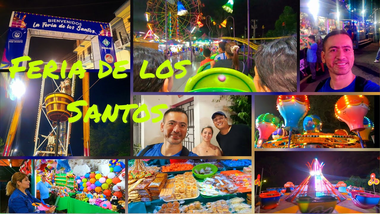 En la Feria de los Santos 2023, San Vicente, El Salvador