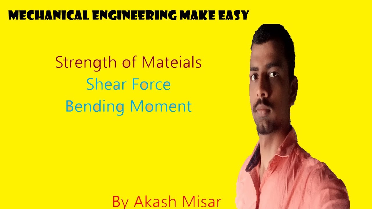 SOM 13 || Shear Force || Bending Moment || Point of contra flexure ||