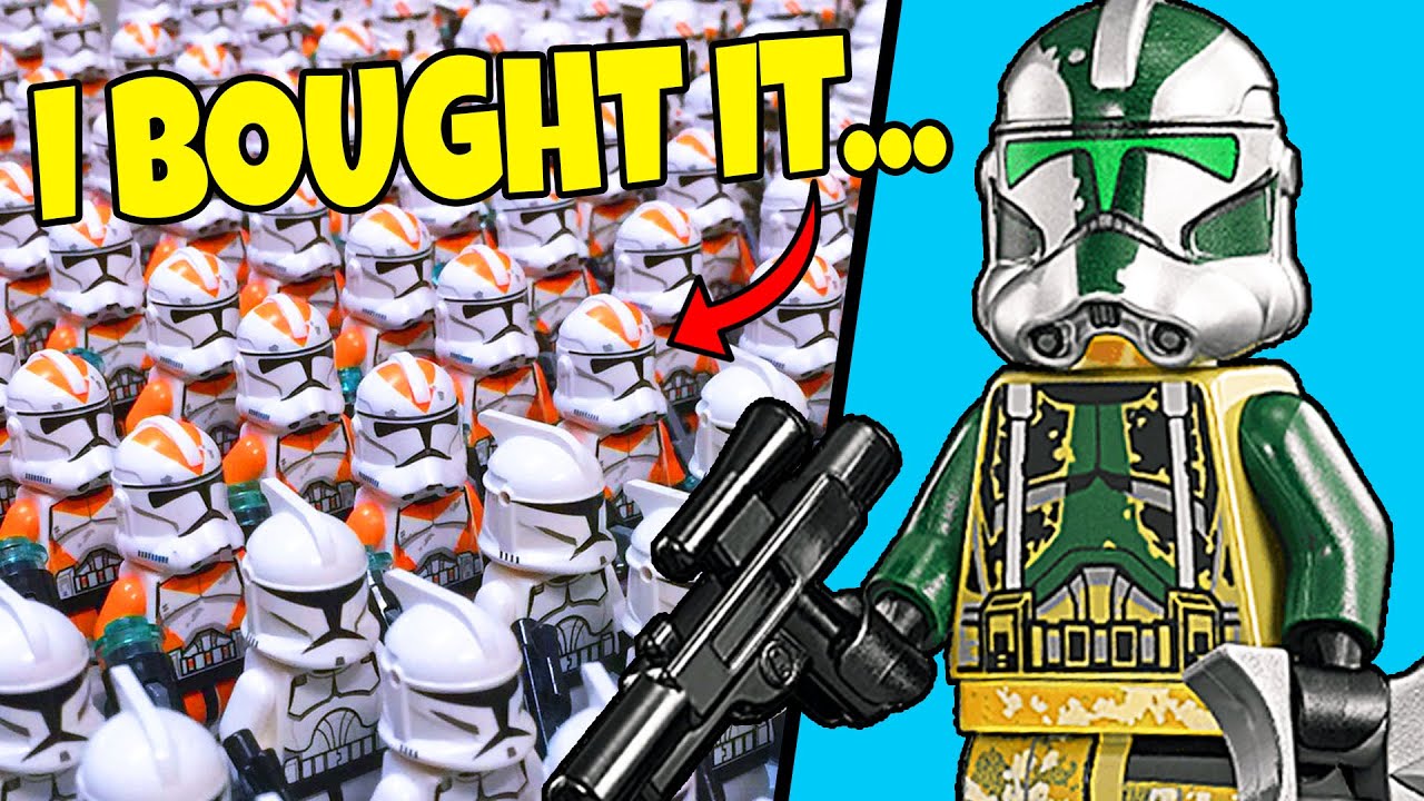 Я покупаю самую большую армию клонов LEGO...