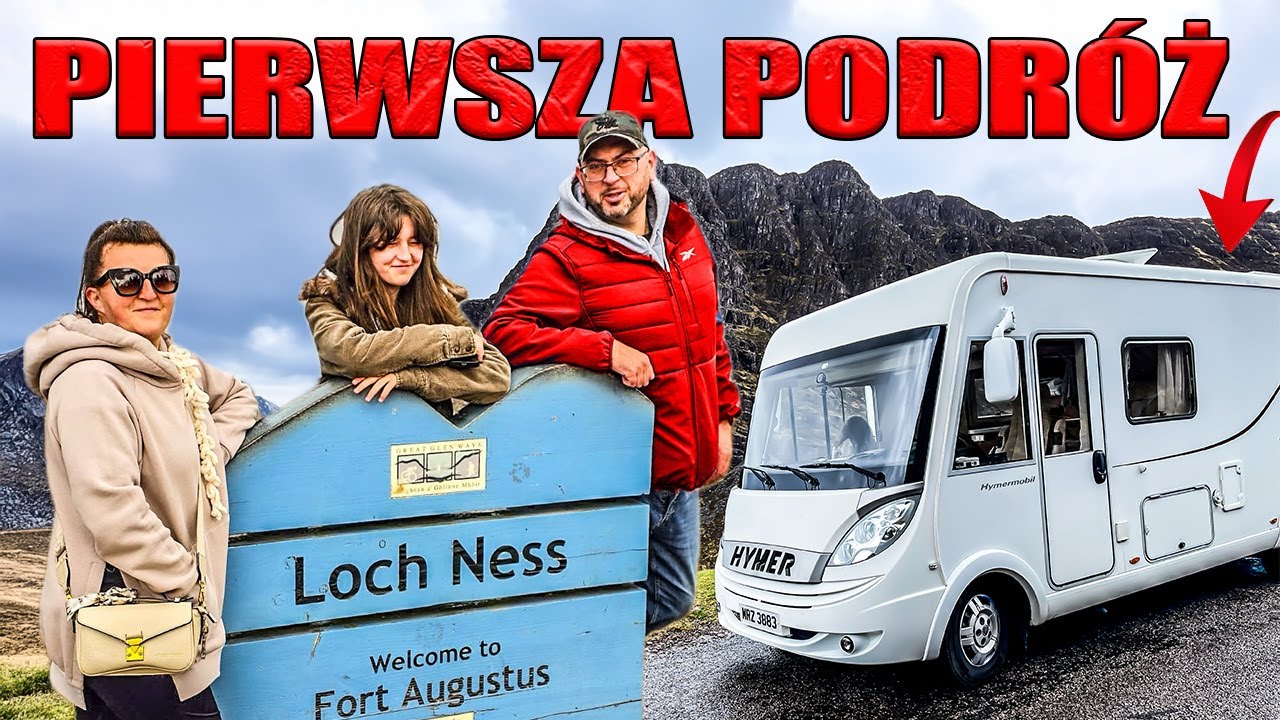 Pierwsza Podróż Integrą Hymer B578 🚐 Śpimy Przy Pubach i Zwiedzamy Loch Ness! 🏴󠁧󠁢󠁳󠁣󠁴󠁿